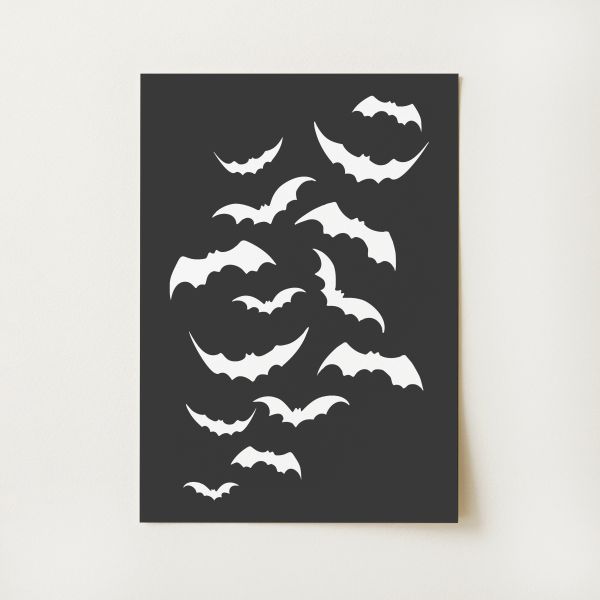 Bats Print