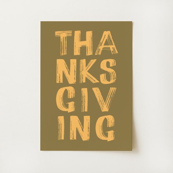Thanksgiving Print