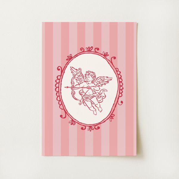 Vintage Cupid Print