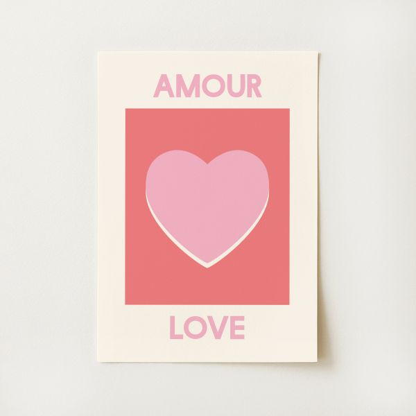 Amour Love Print