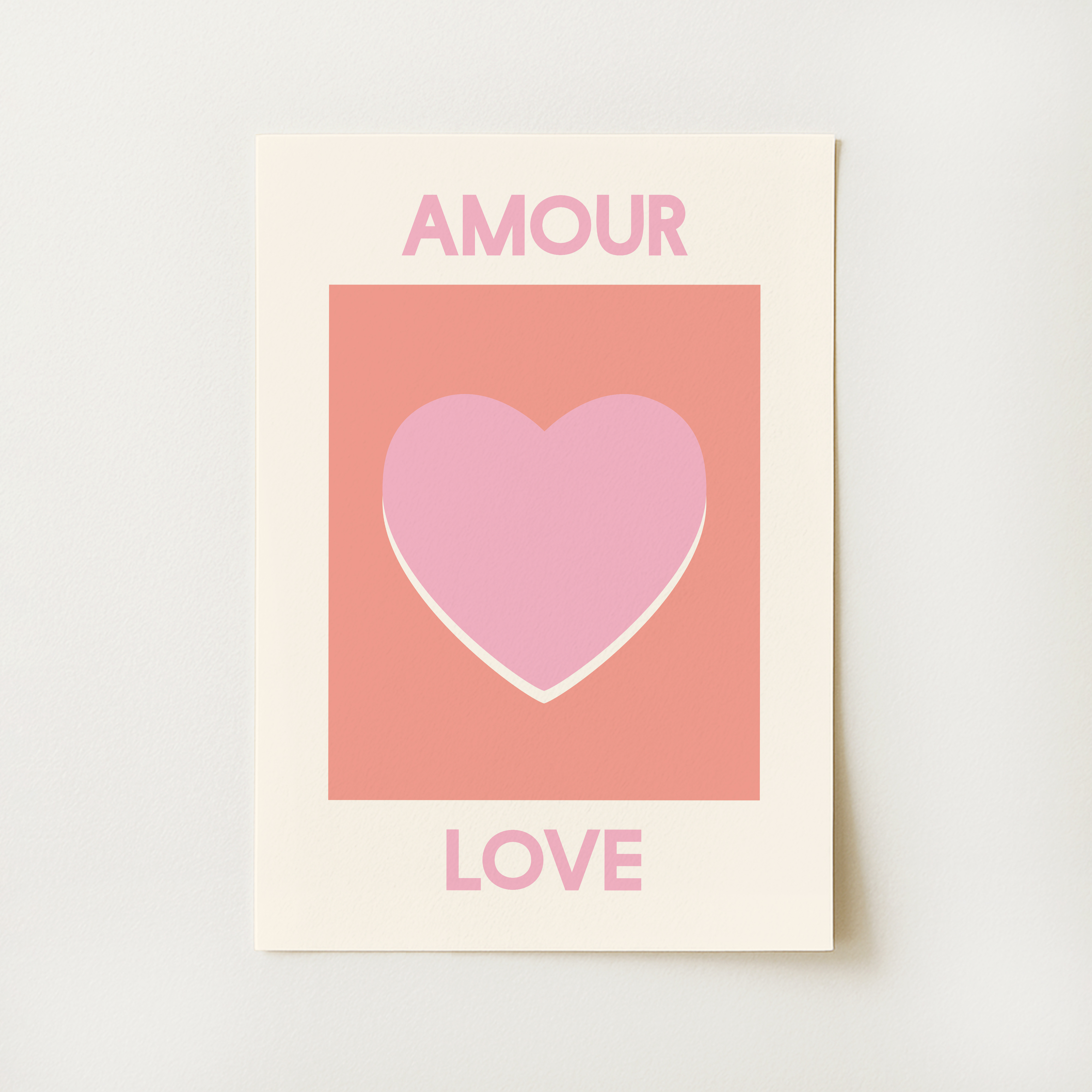 Amour Love Print