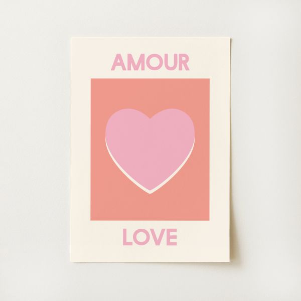 Amour Love Print