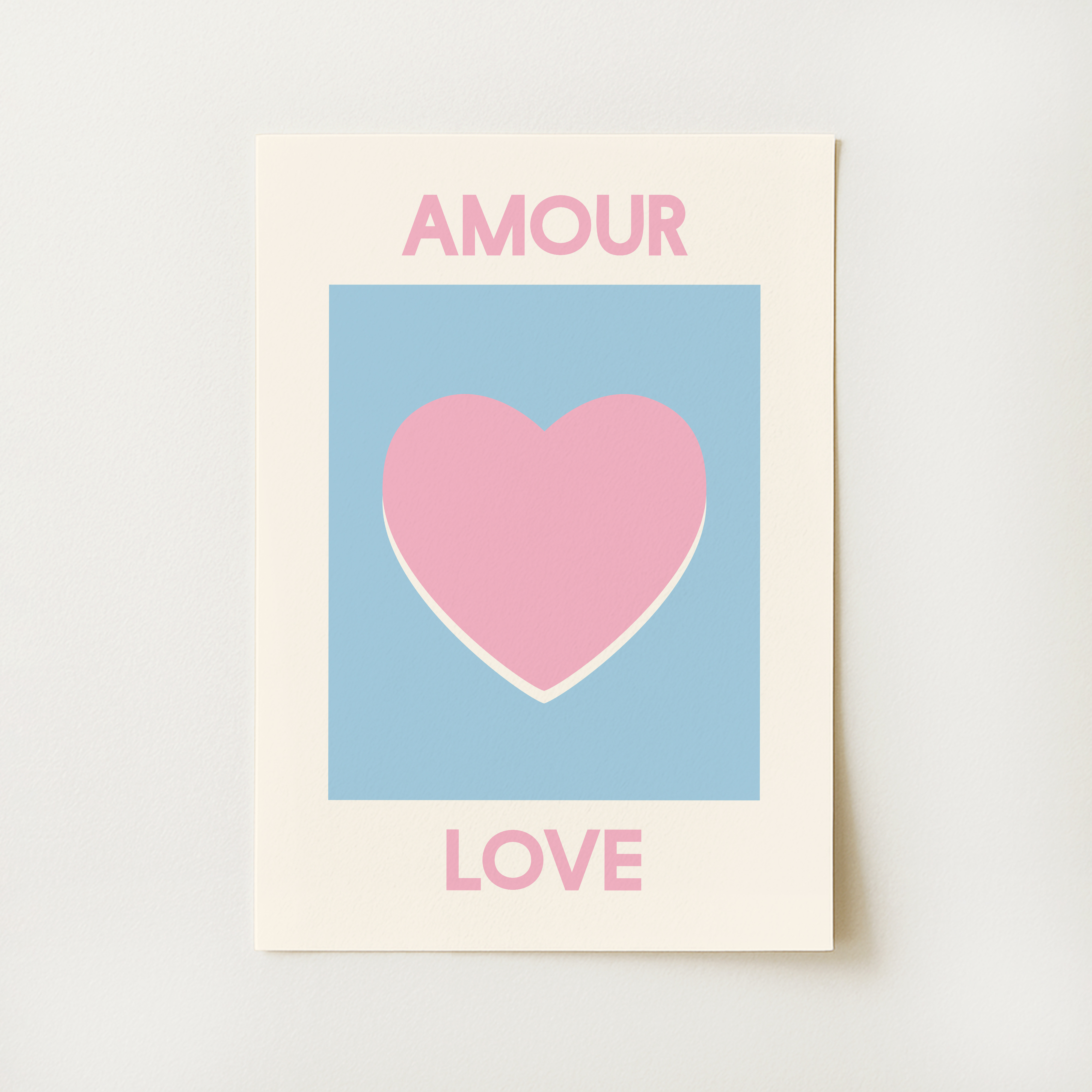 Amour Love Print