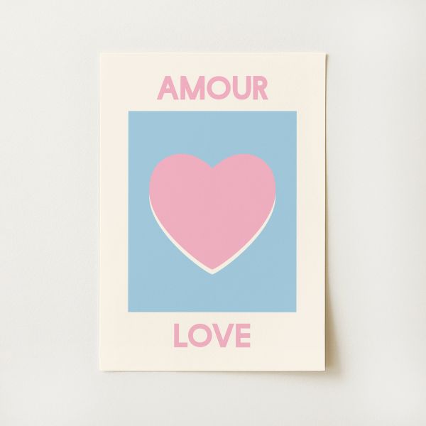 Amour Love Print