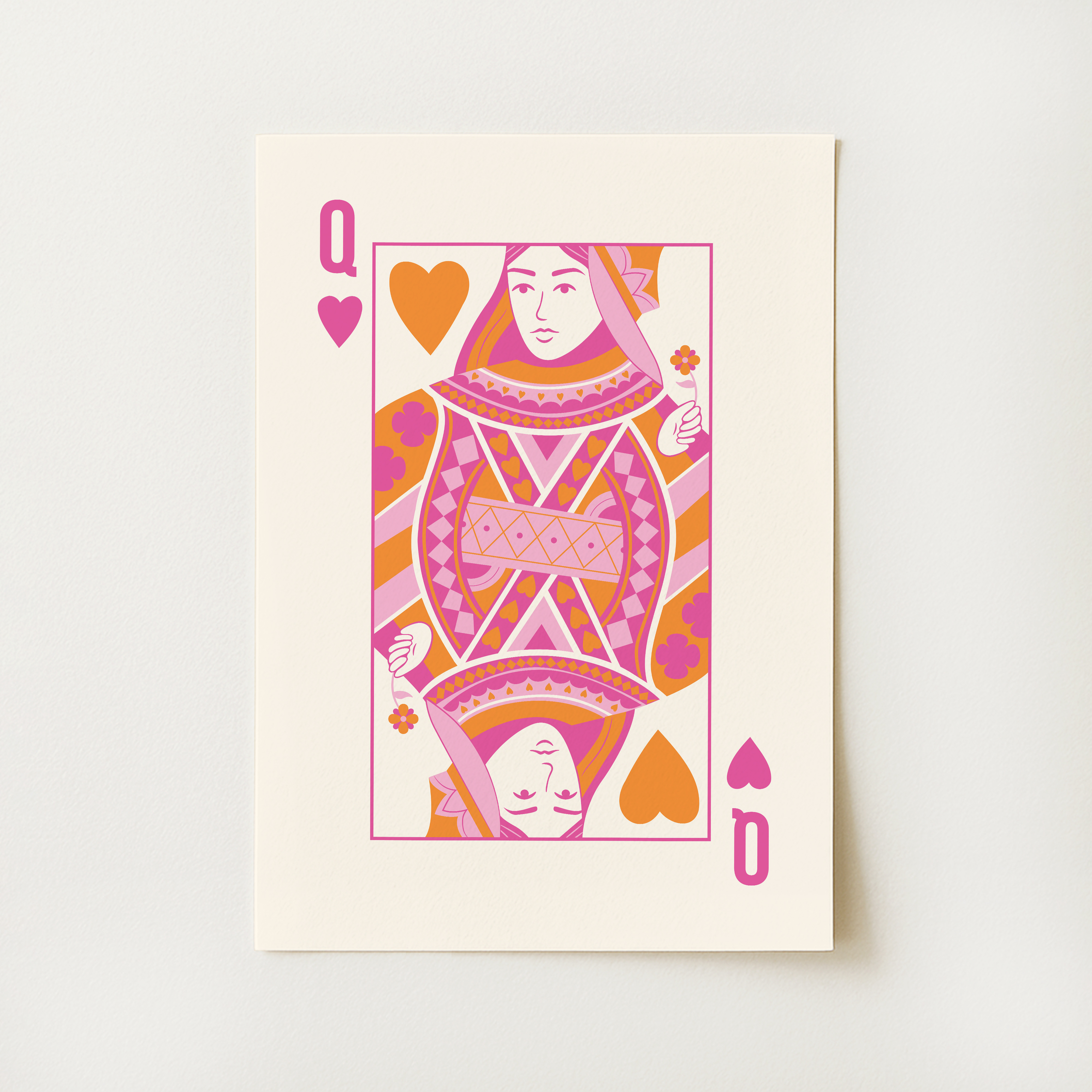 Queen of Hearts Print