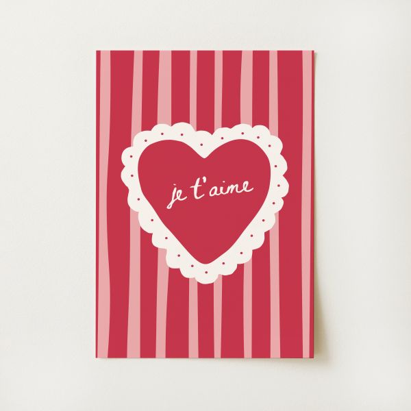 Vintage Valentines Print