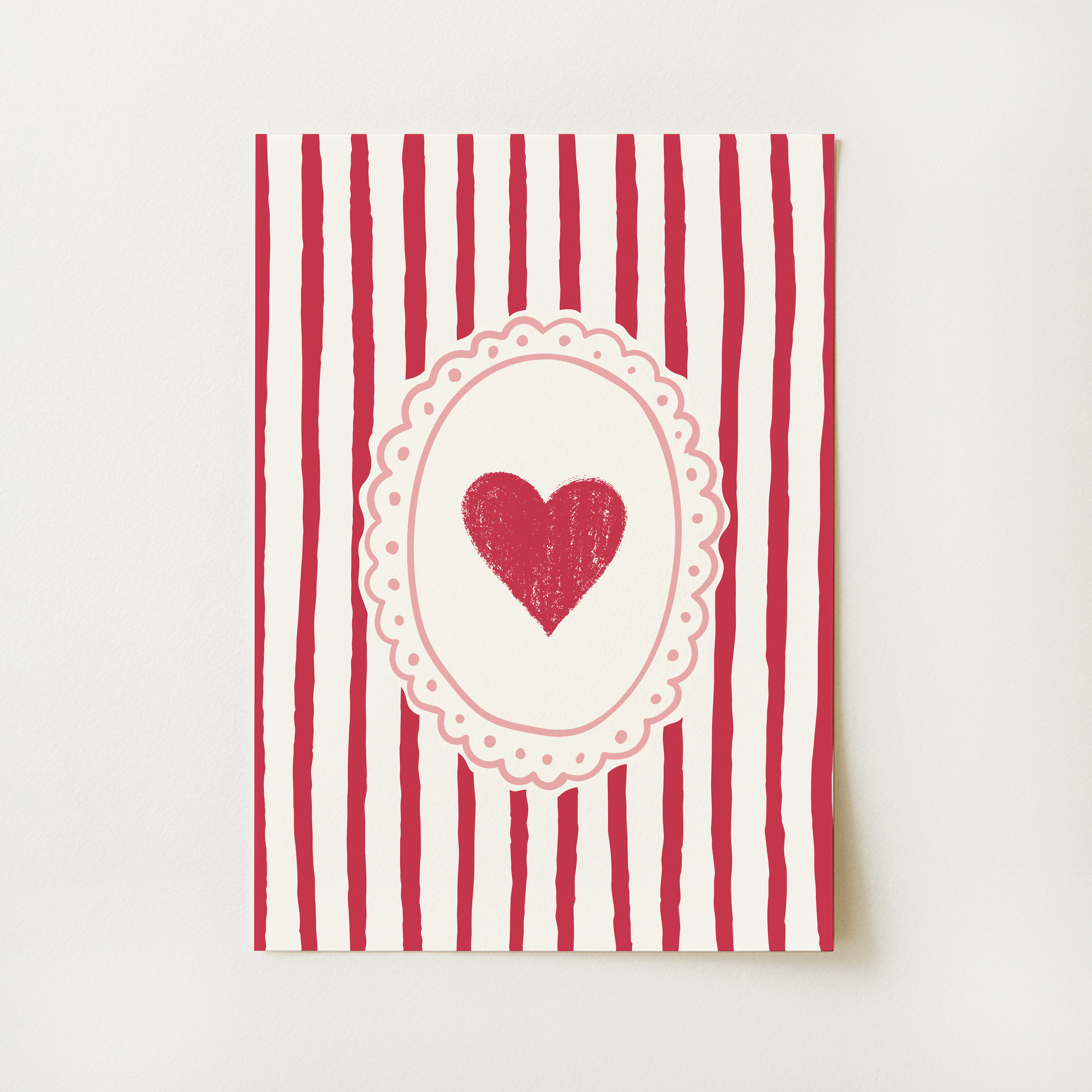 Vintage Valentines Print