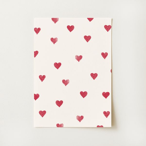 Little Hearts Print