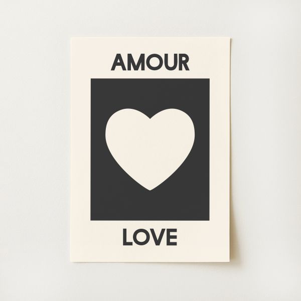 Amour Love Print
