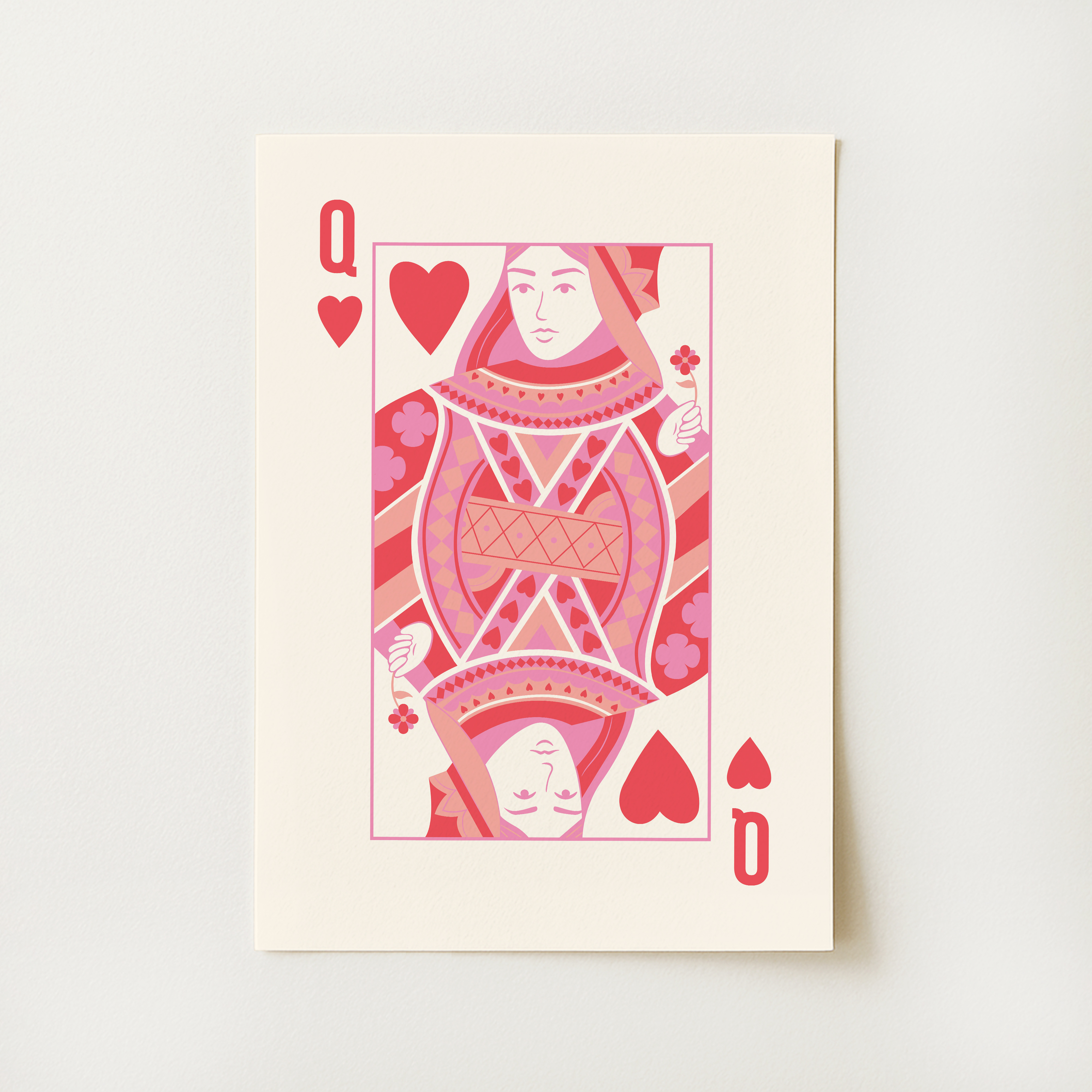 Queen of Hearts Print