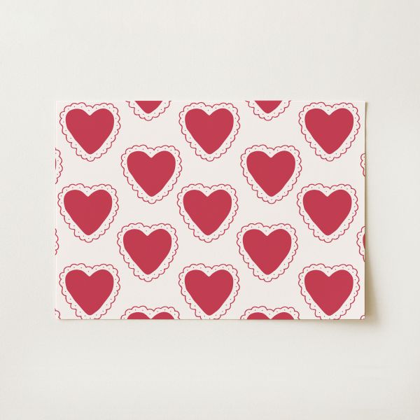 Vintage Valentines Print