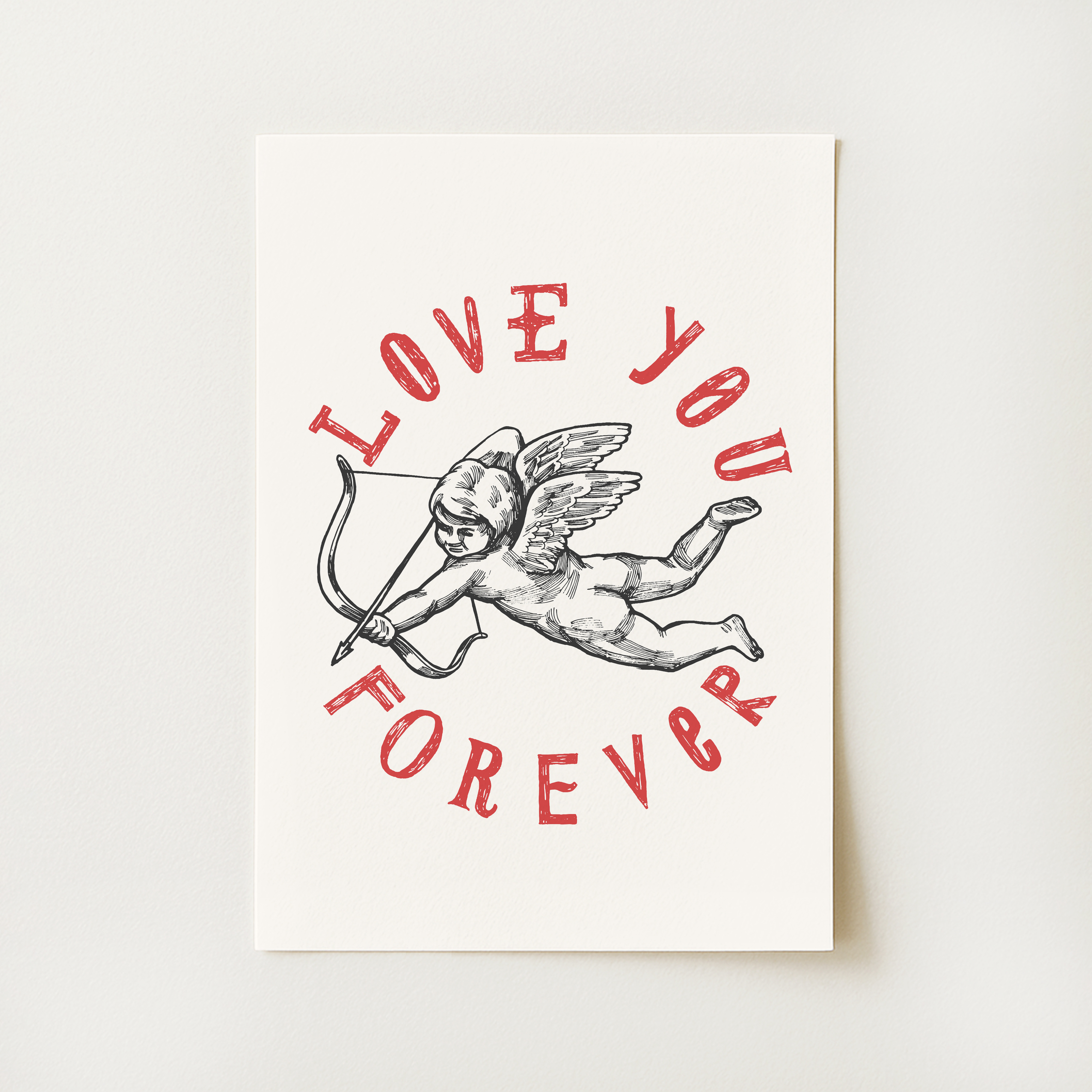 Love You Forever Print