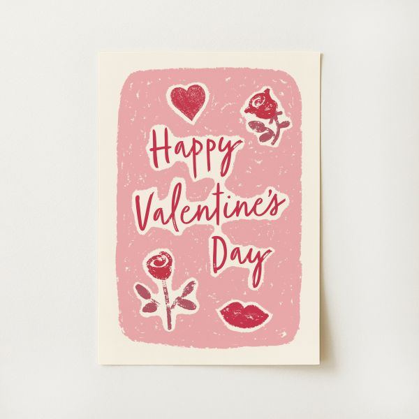 Happy Valentine’s Day Print