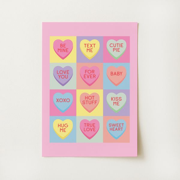 Heart Candy Print