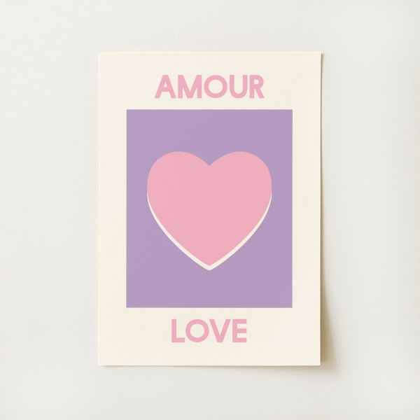 Amour Love Print