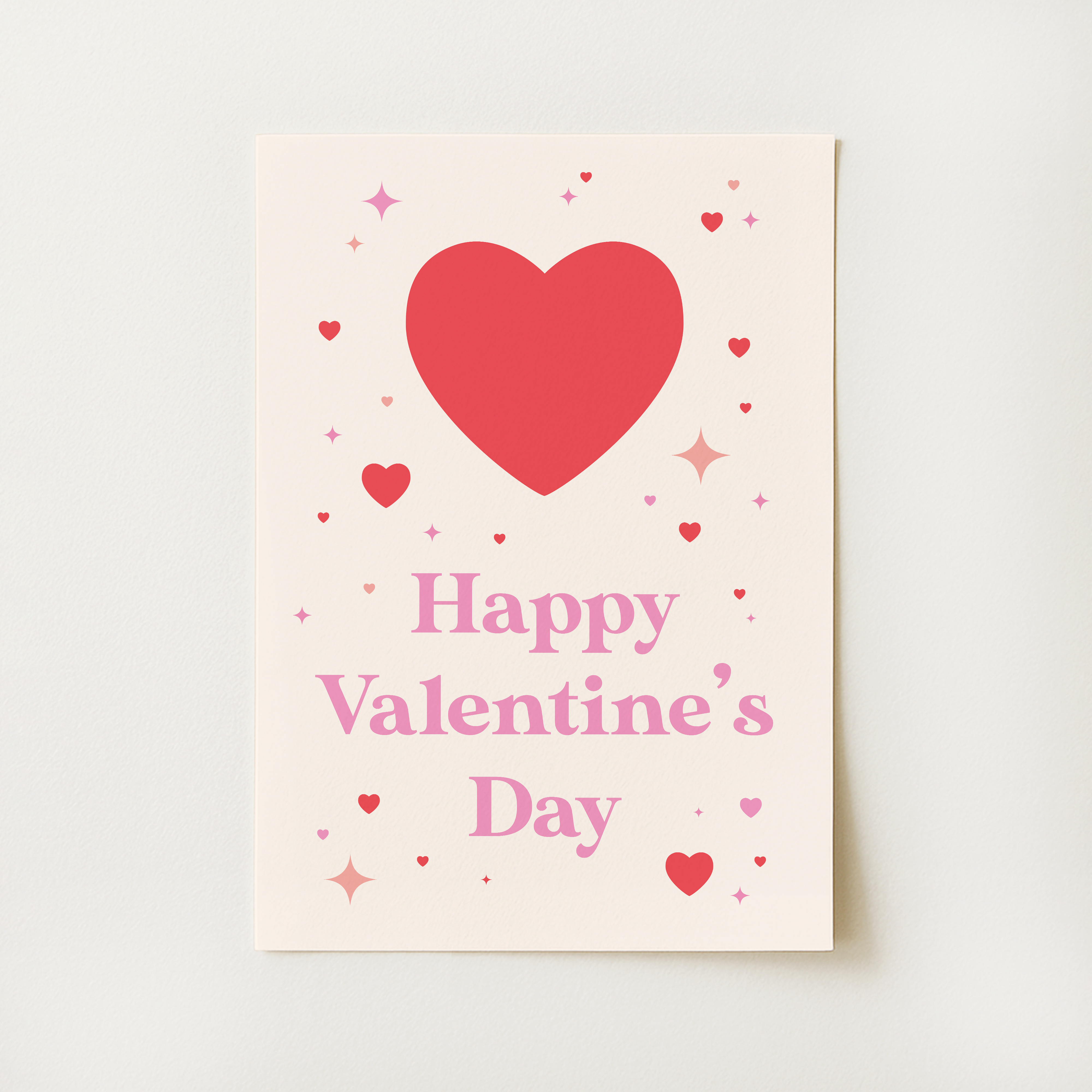 Happy Valentines Day Print