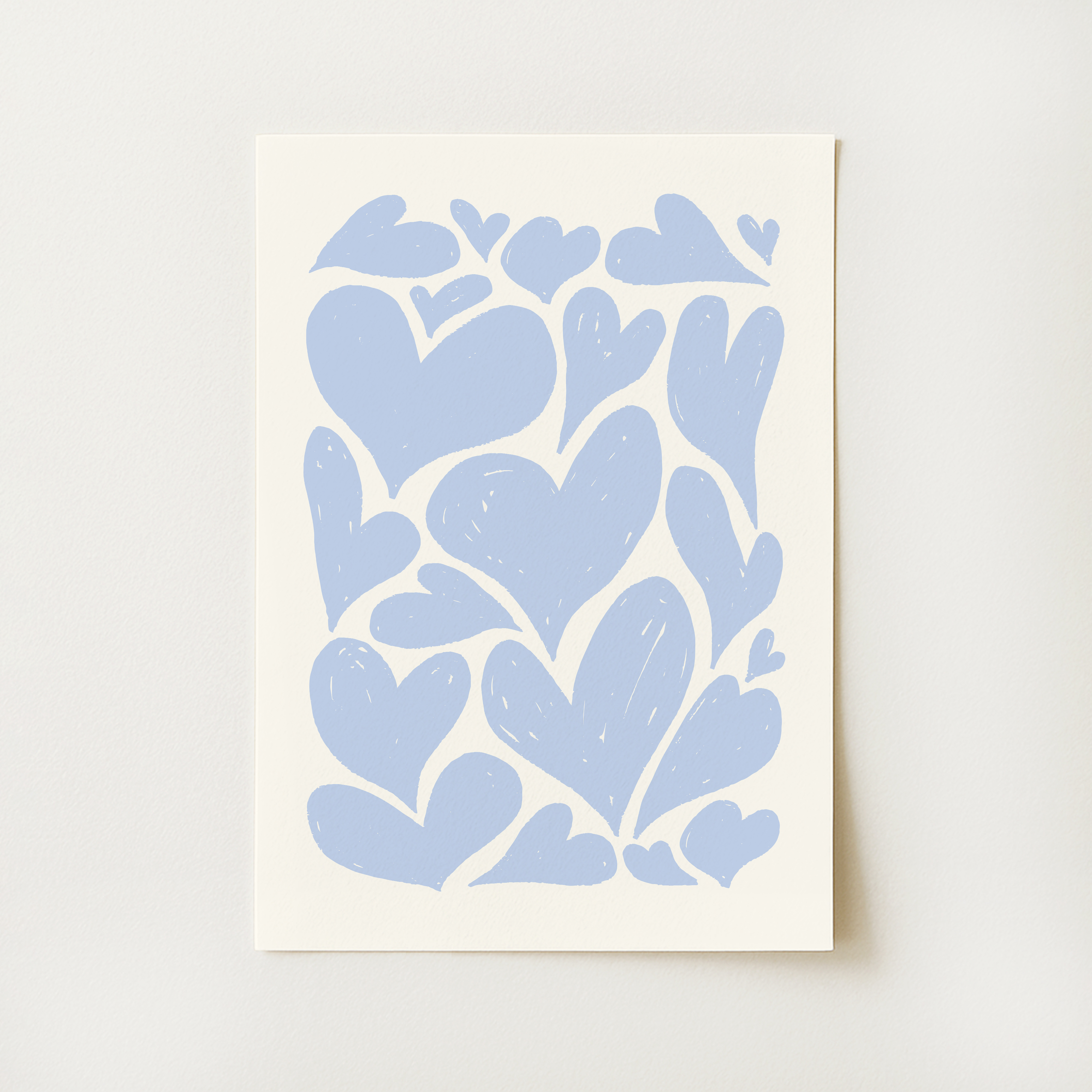 Abstract Hearts Print - Image 5
