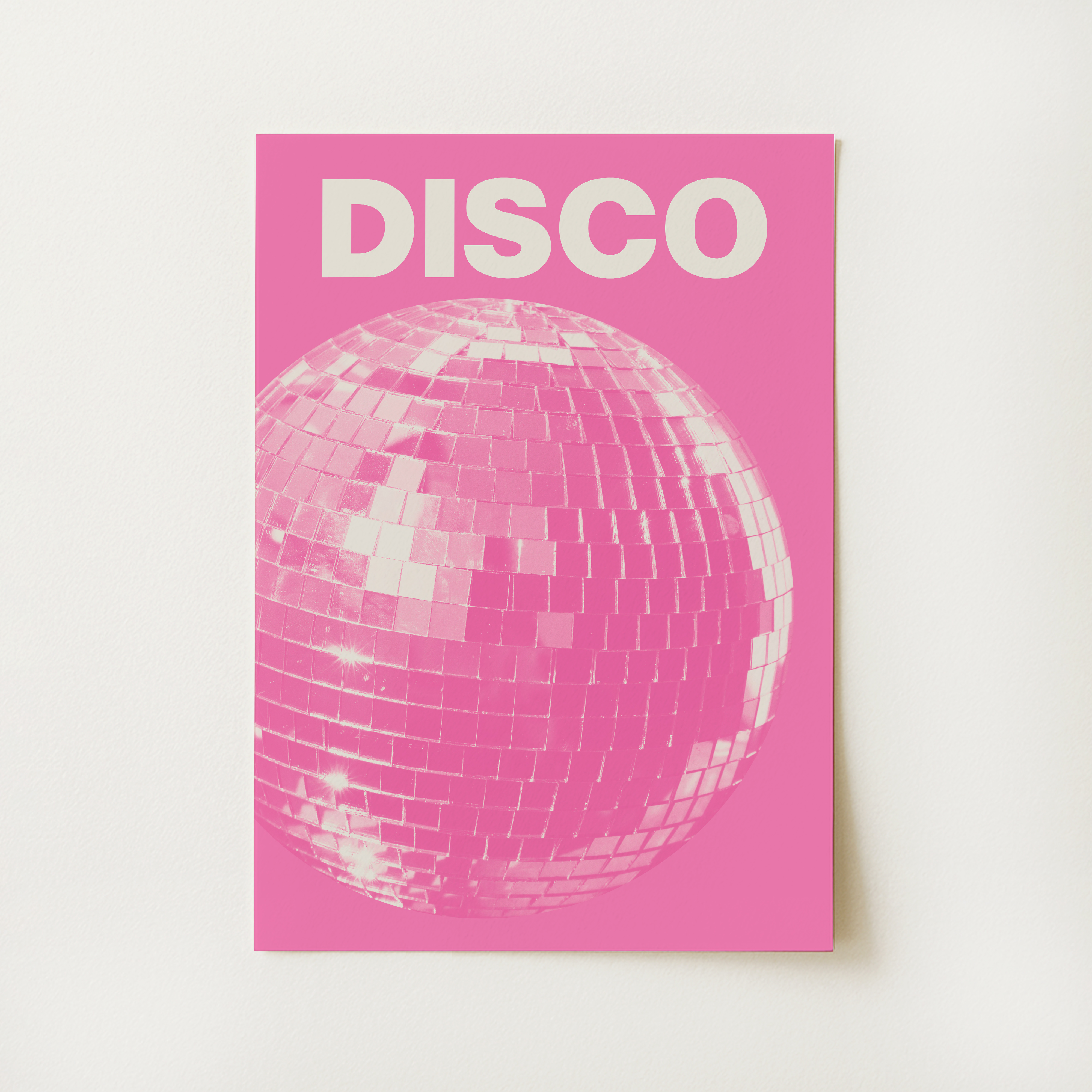 Pink Disco Print