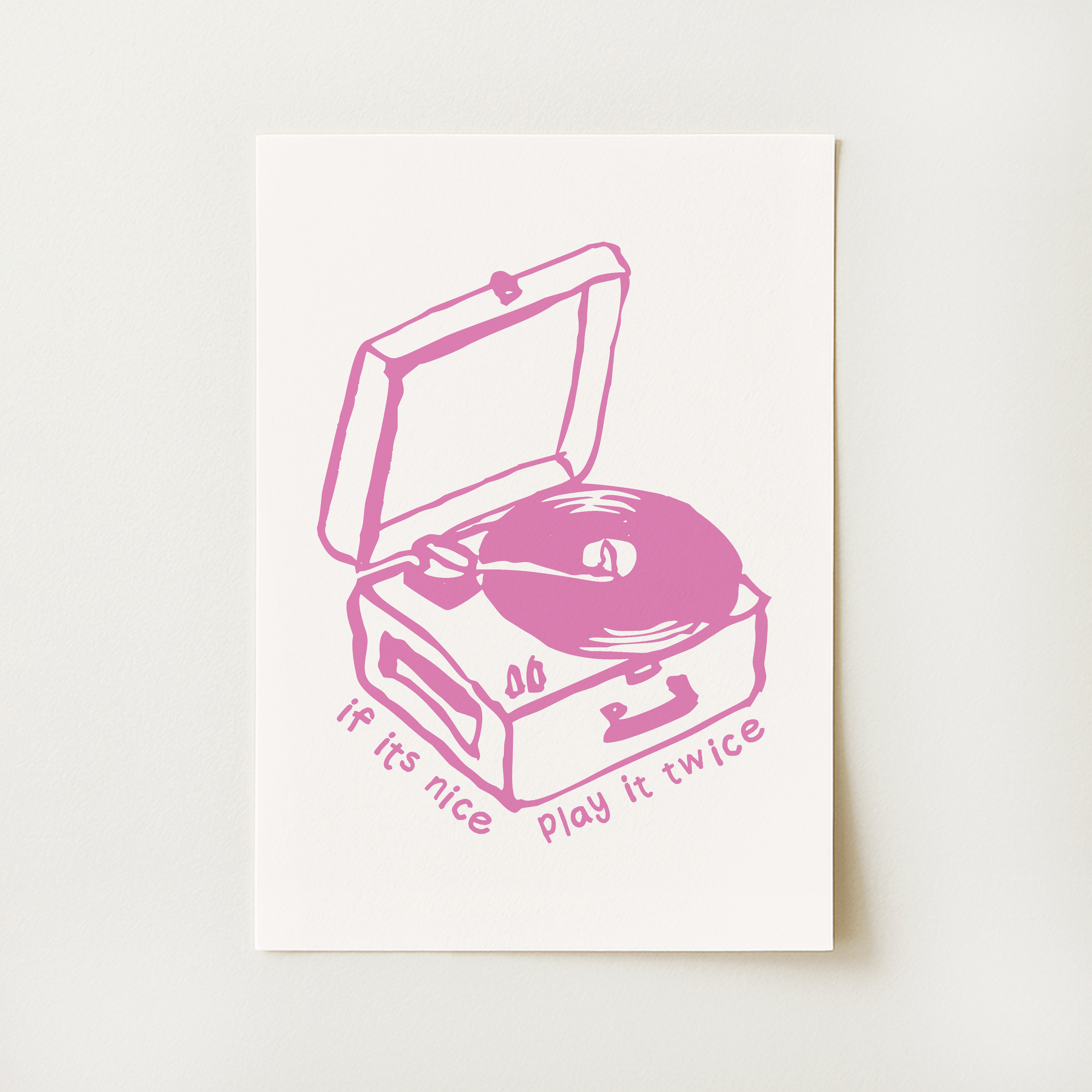 Record Player Print - Image 5