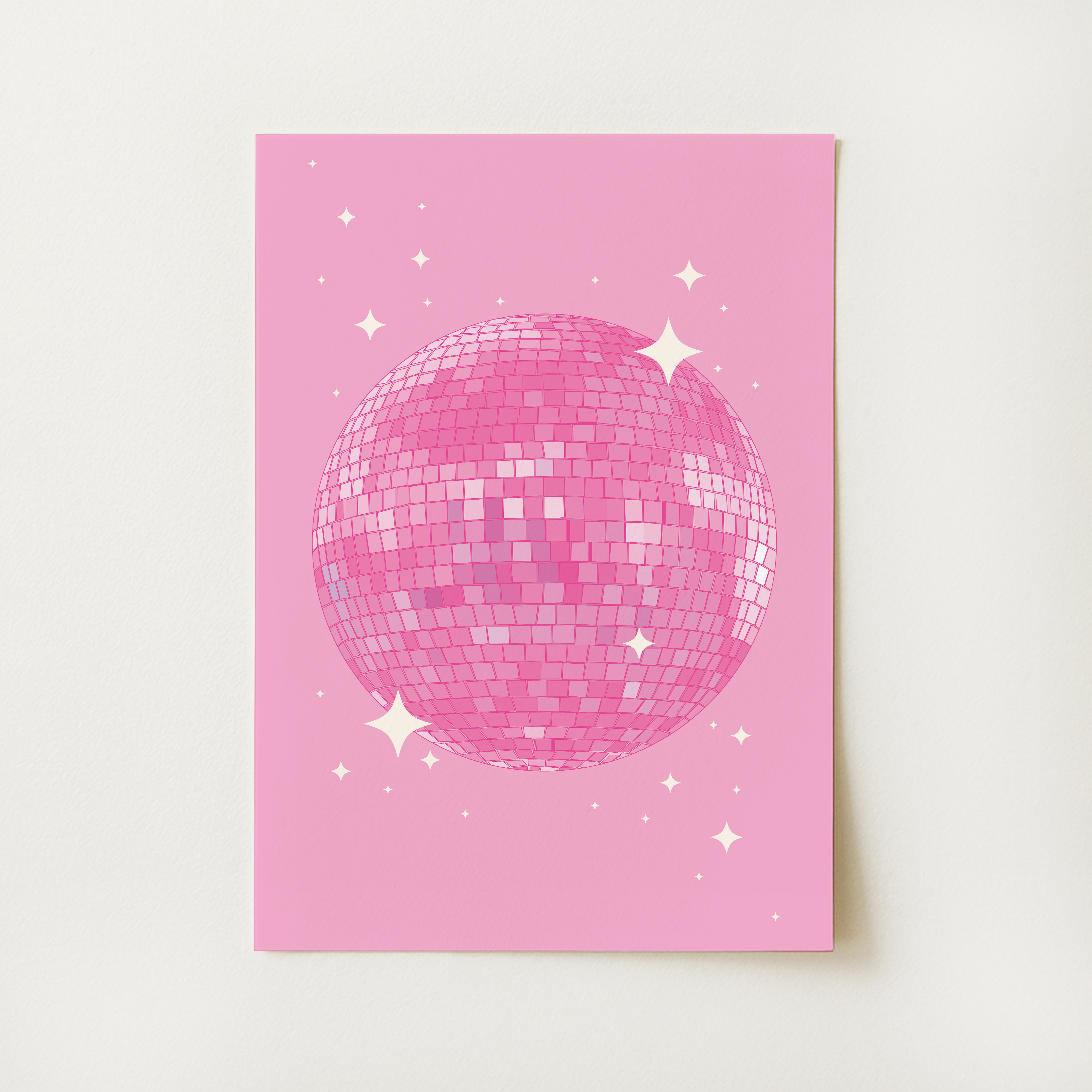 Pink Disco Print