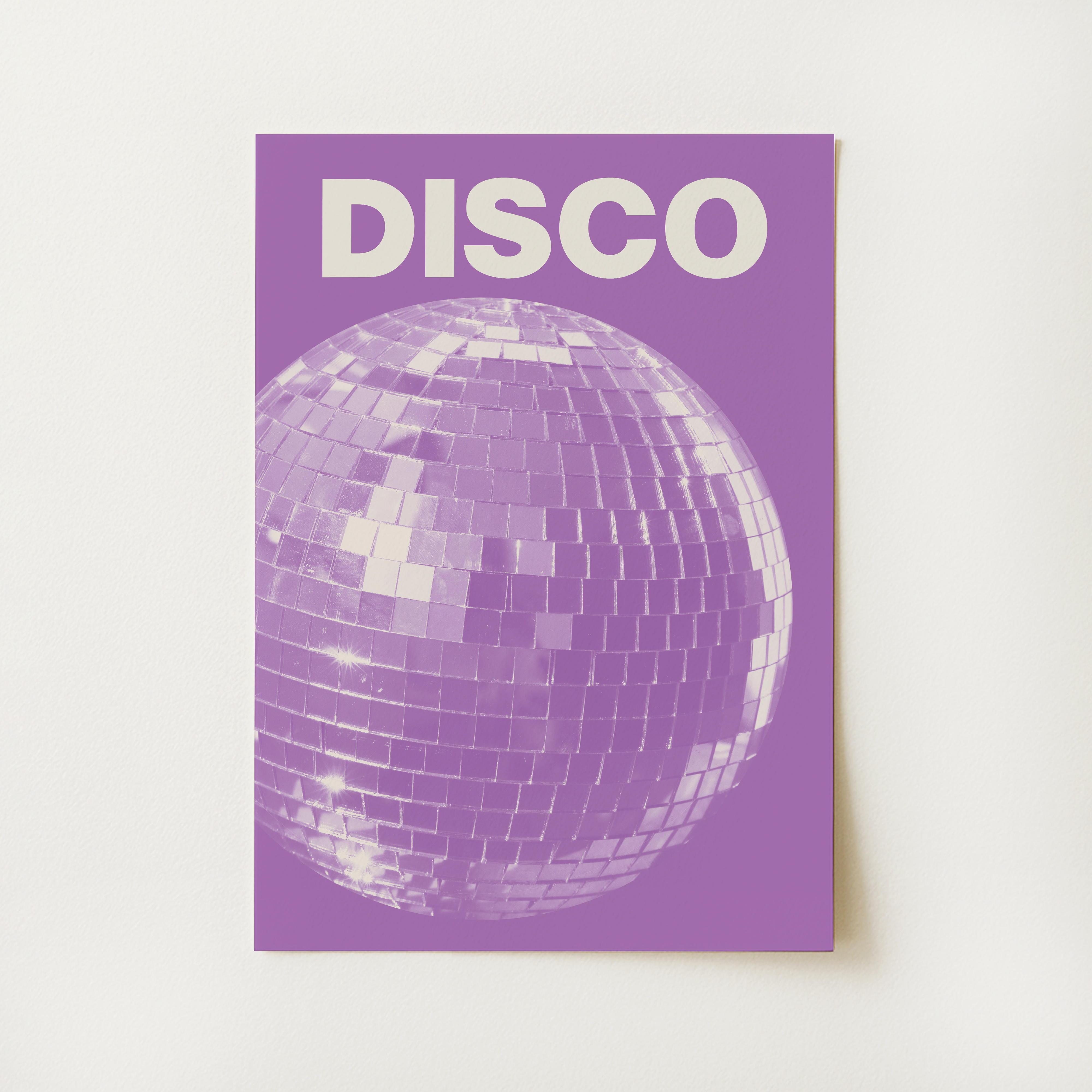 Purple Disco Print