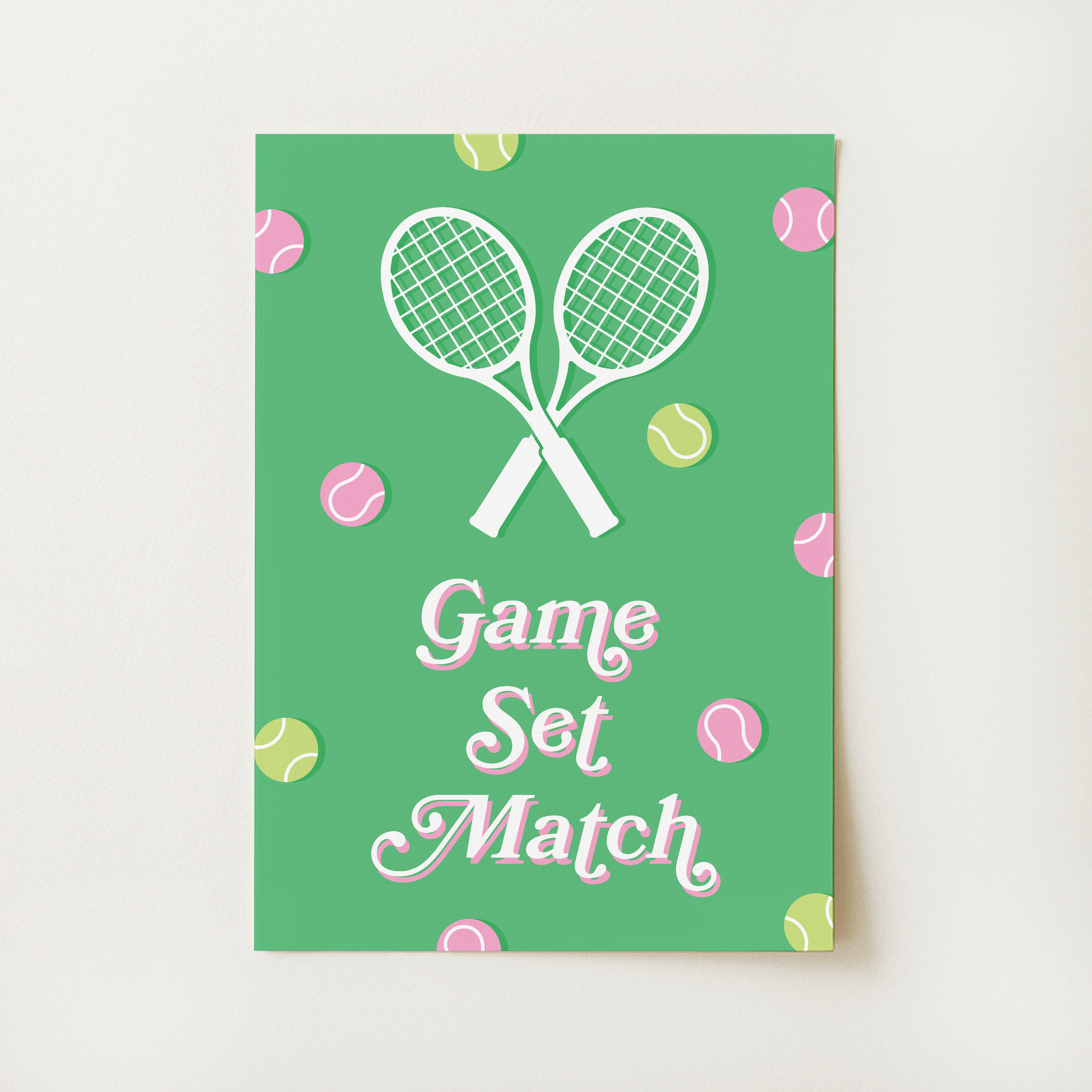 Tennis Print