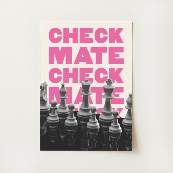 Checkmate Chess Print