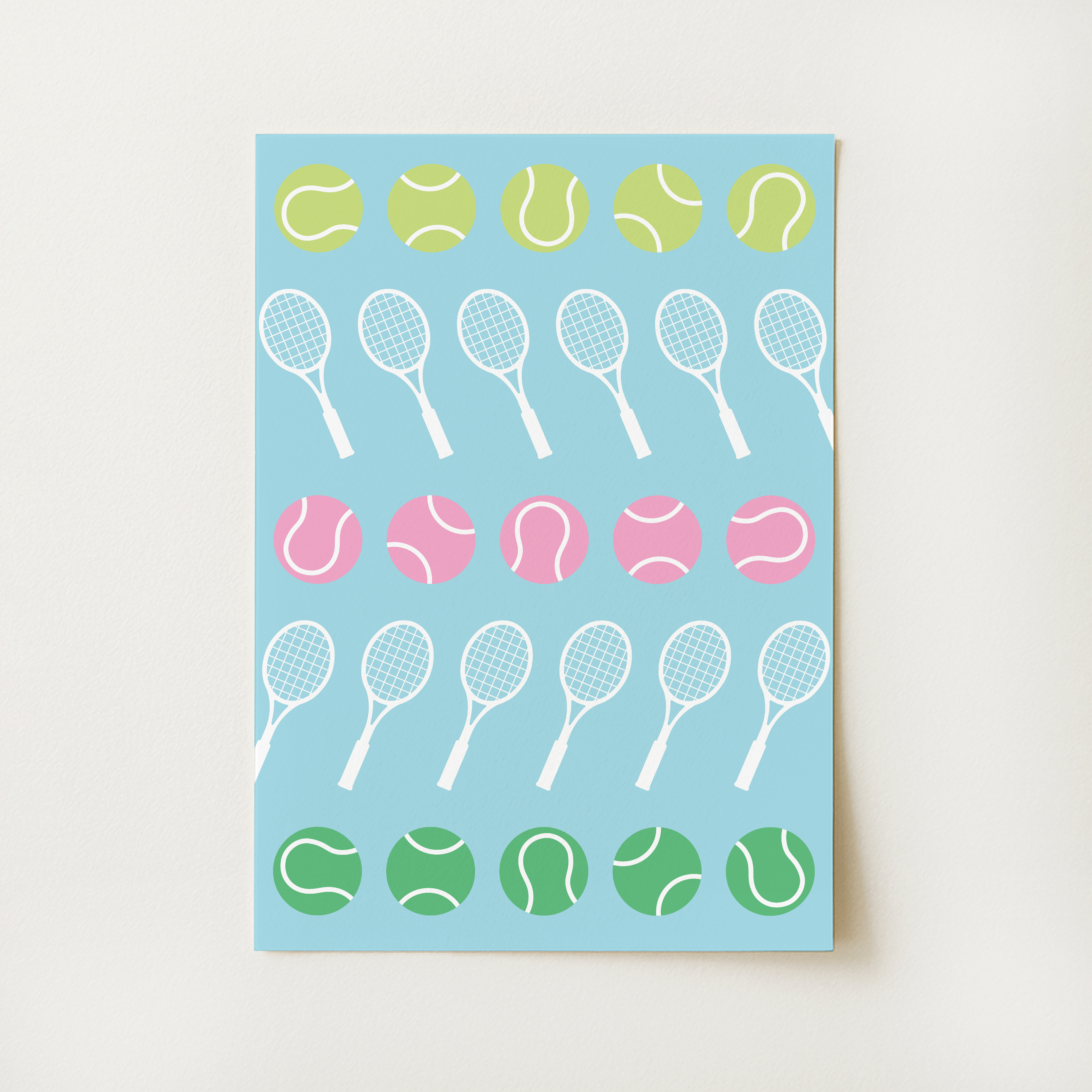 Tennis Print