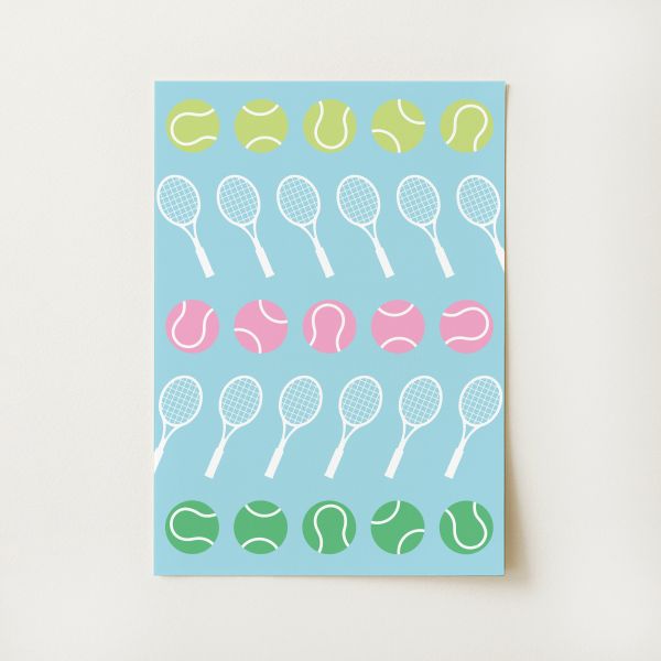 Tennis Print