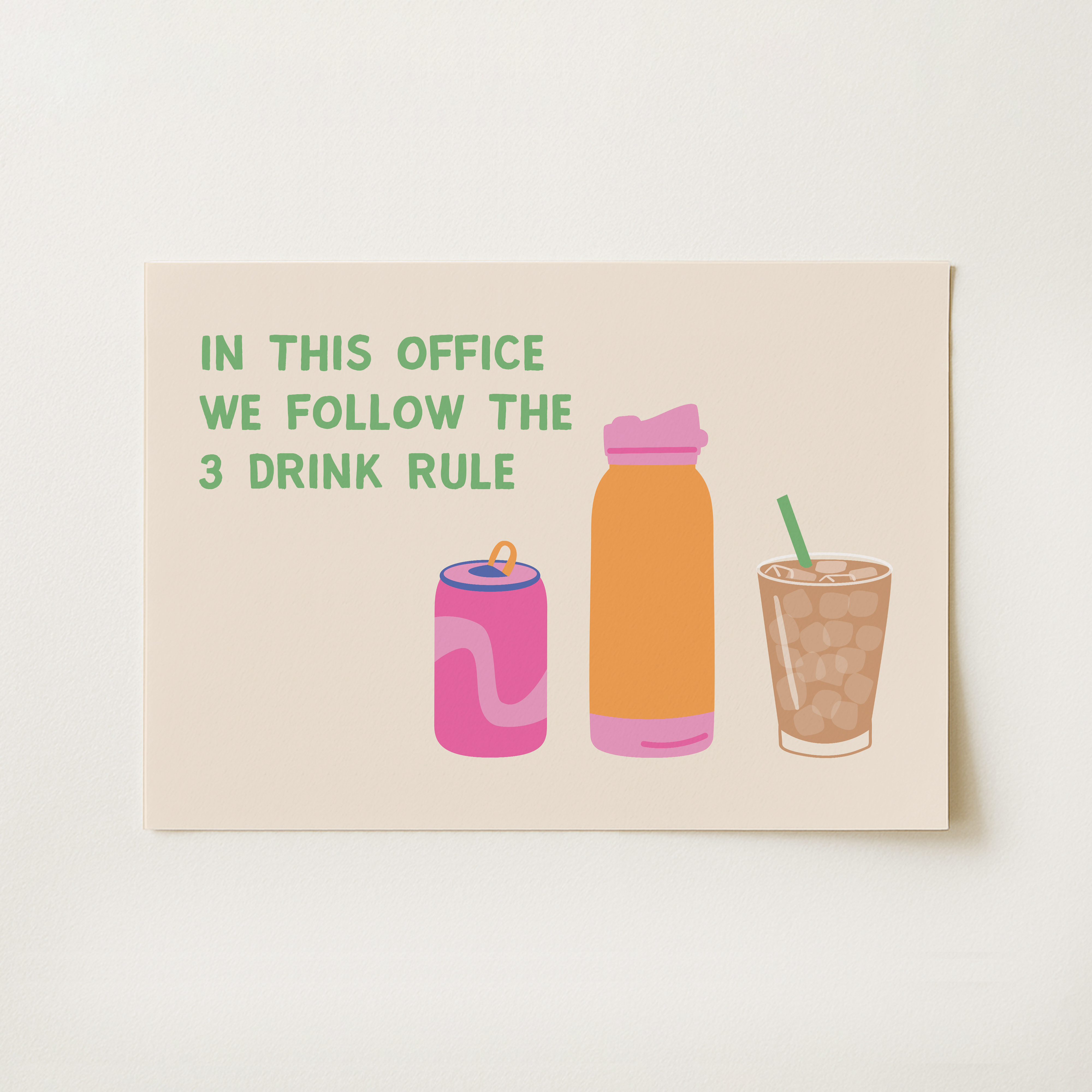Funny Office Print