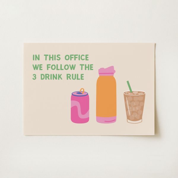 Funny Office Print