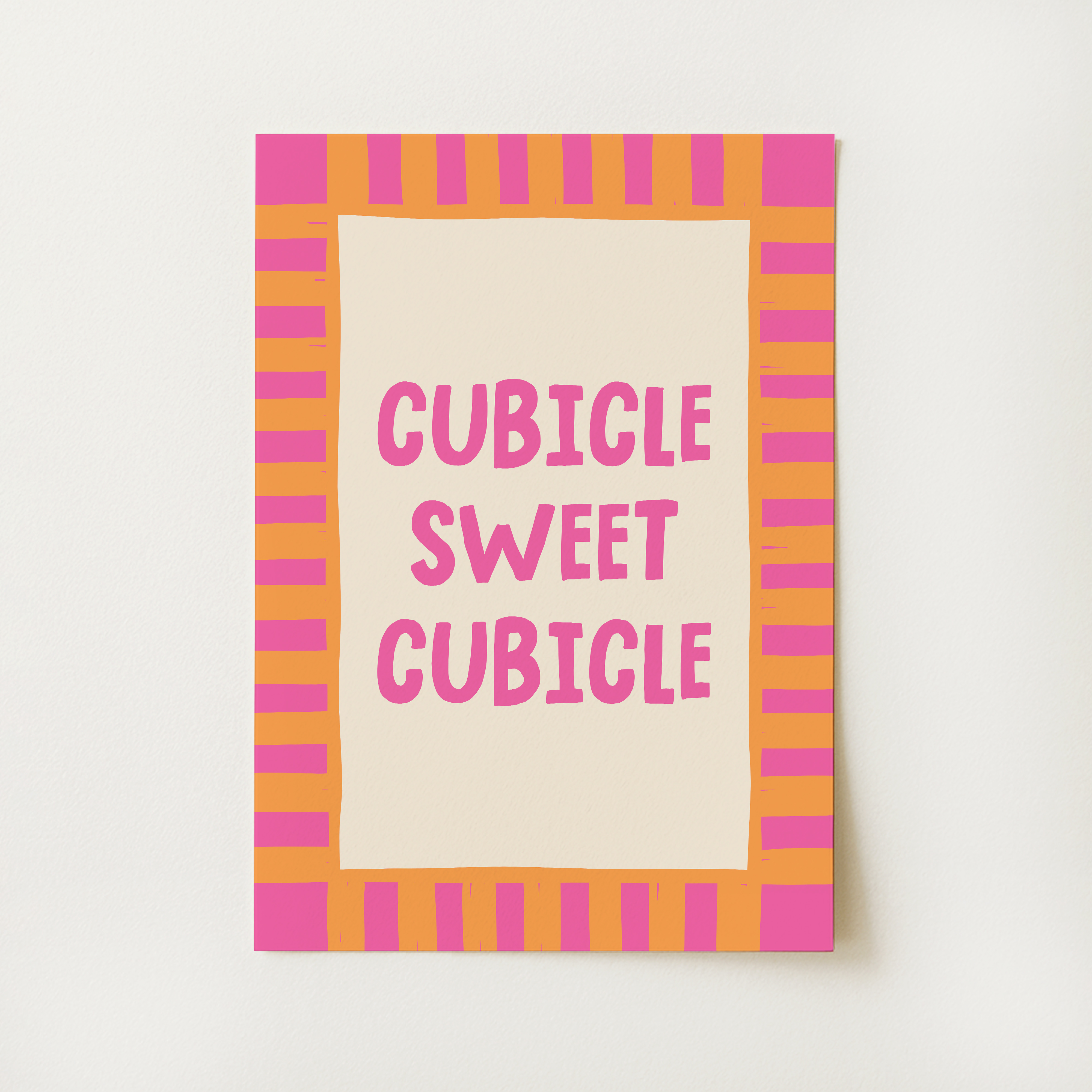 Cubicle Sweet Cubicle Print