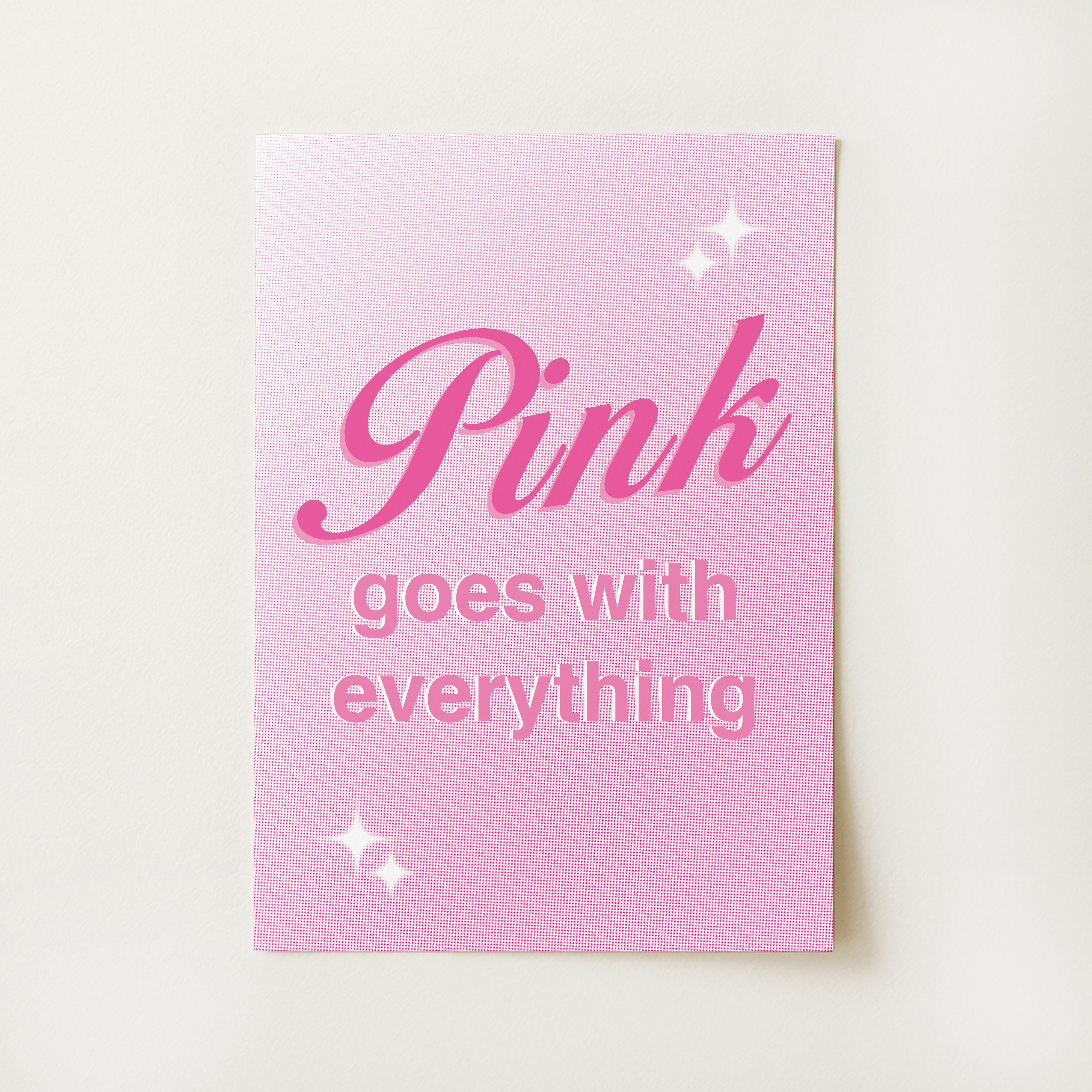 Pink Print
