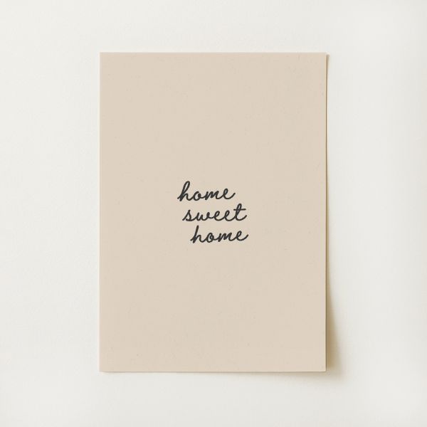 Home Sweet Home Print