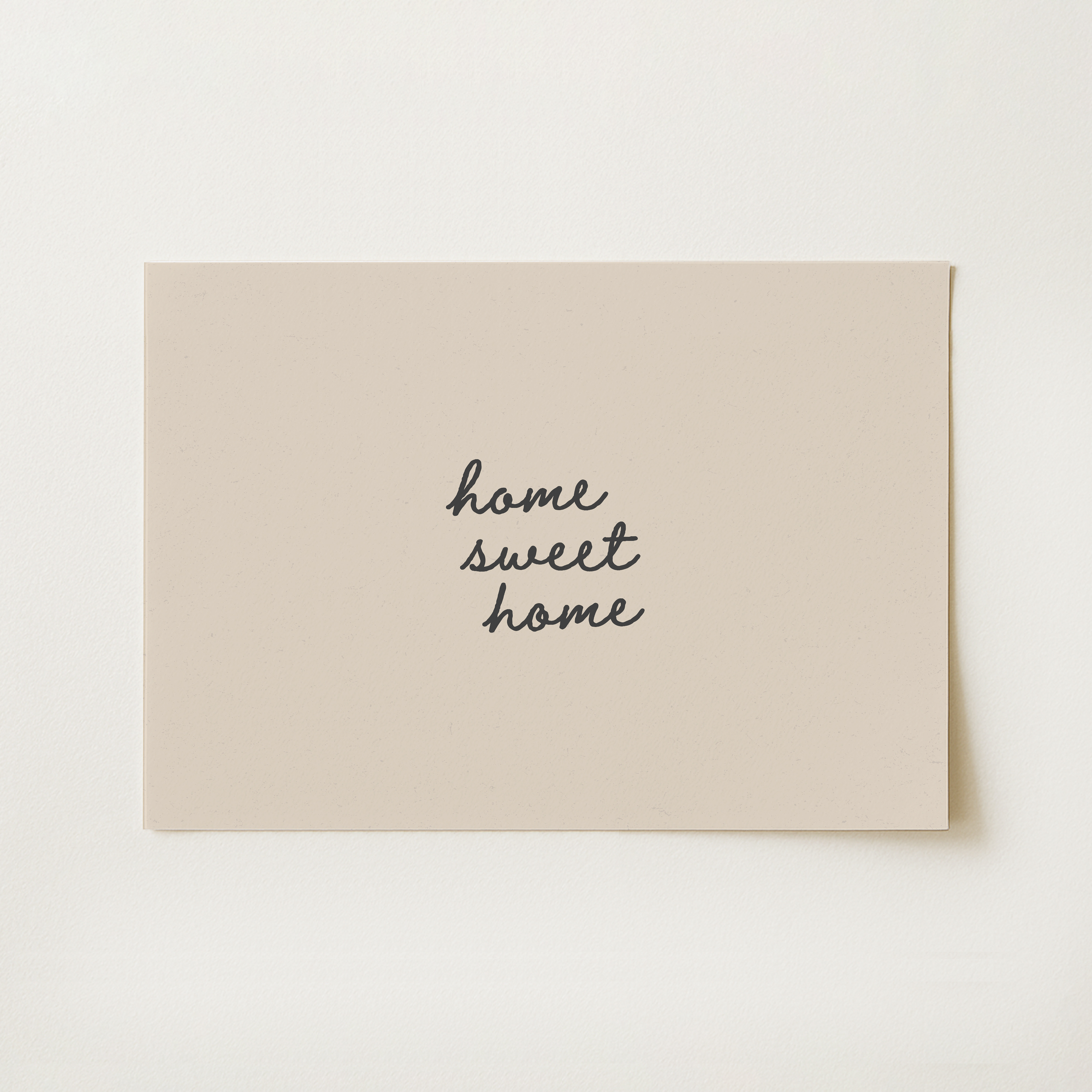 Home Sweet Home Print