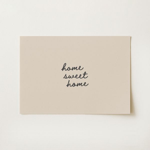 Home Sweet Home Print