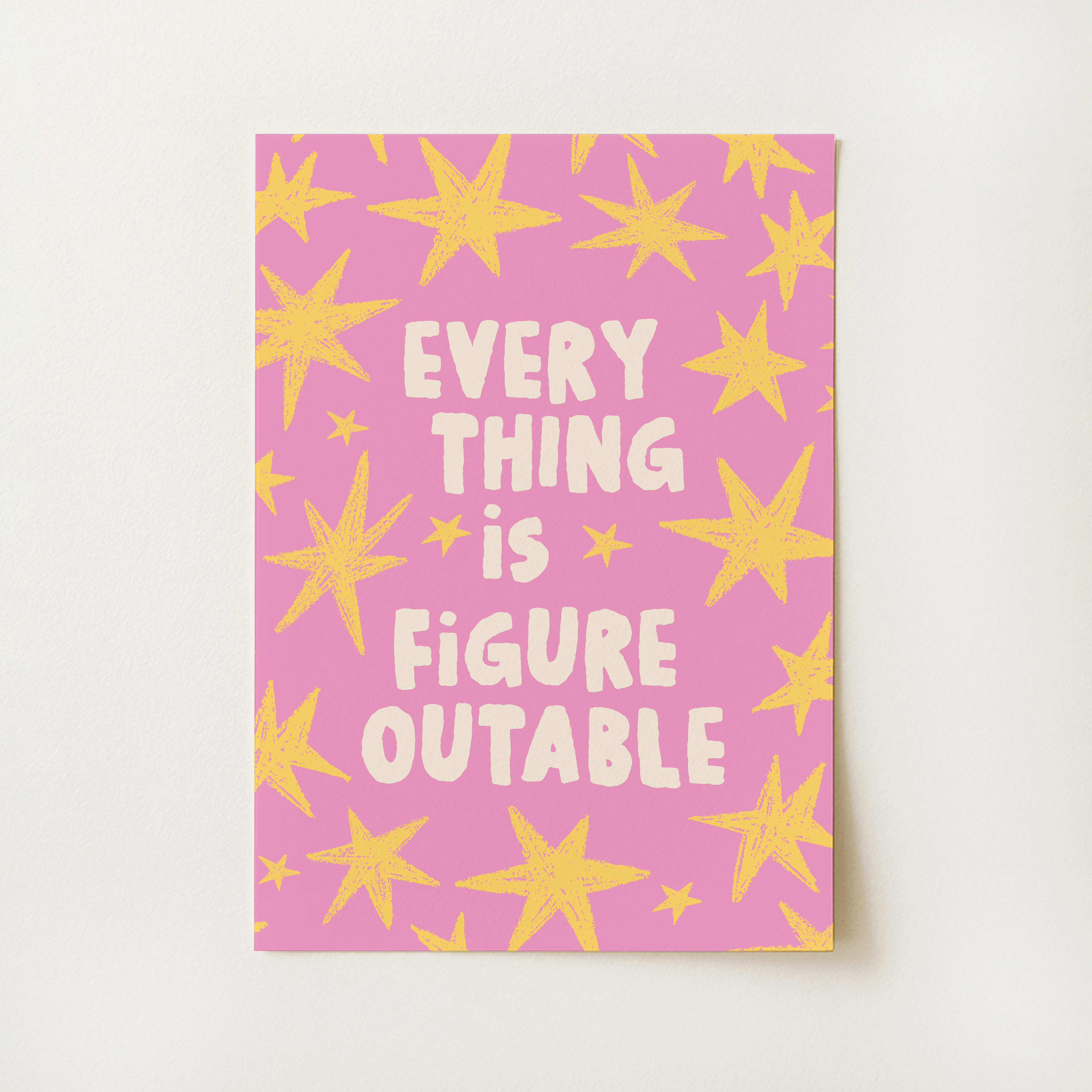 Everything Is Figureoutable Print - Image 5