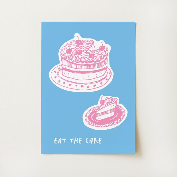 Eat the Cake Print