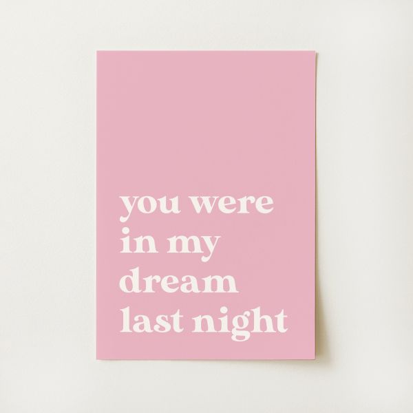 Dream Quote Print