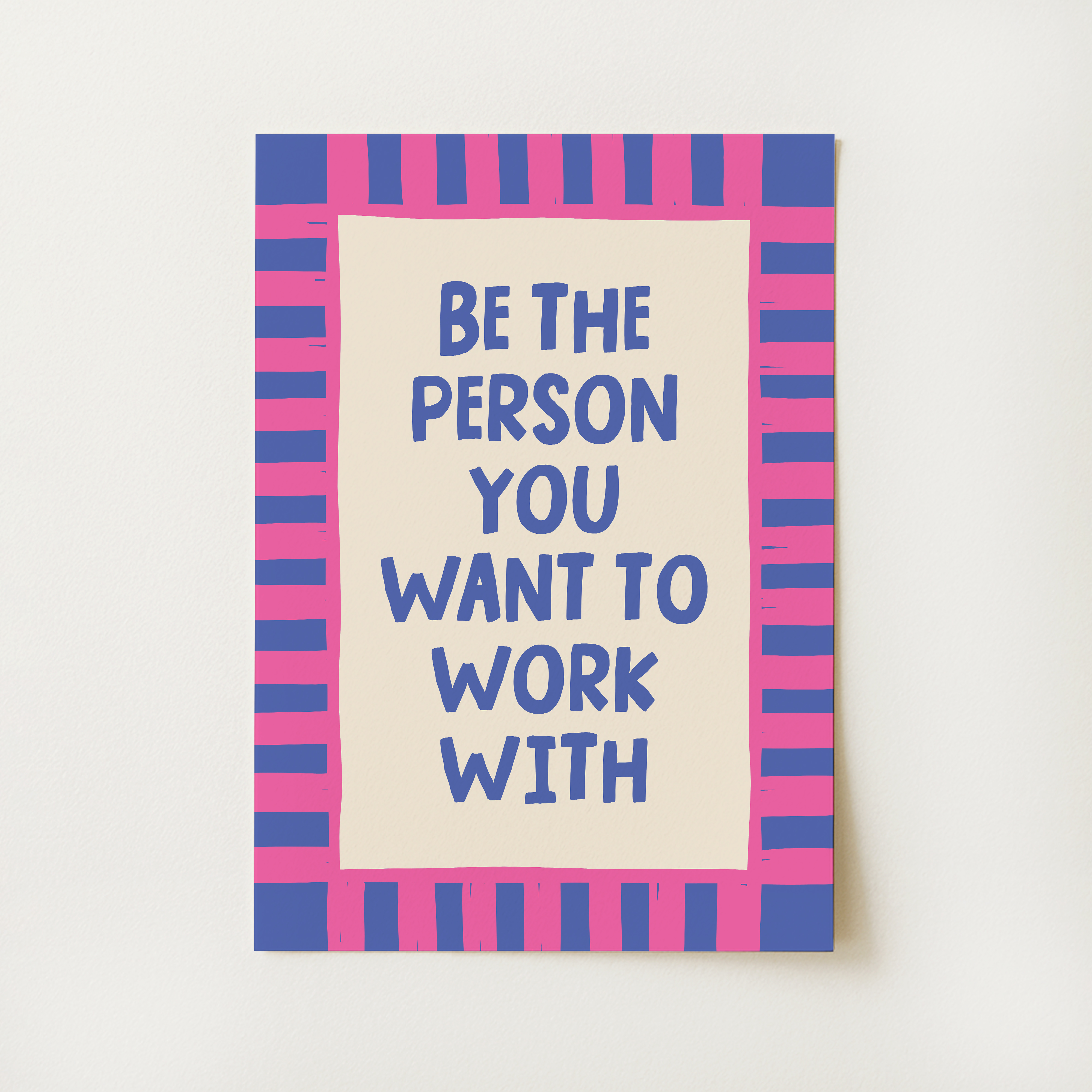 Motivational Office Print