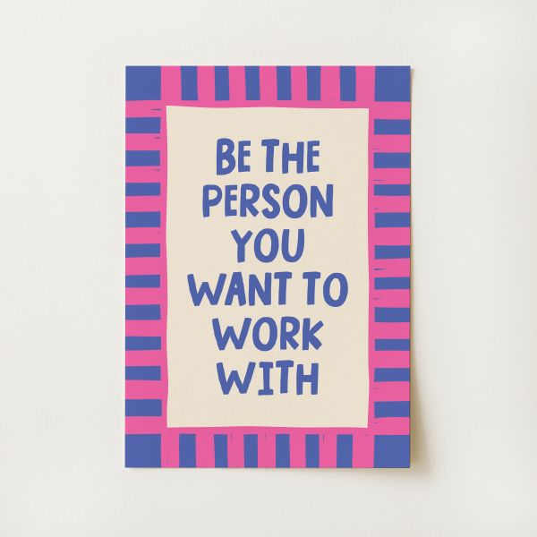 Motivational Office Print