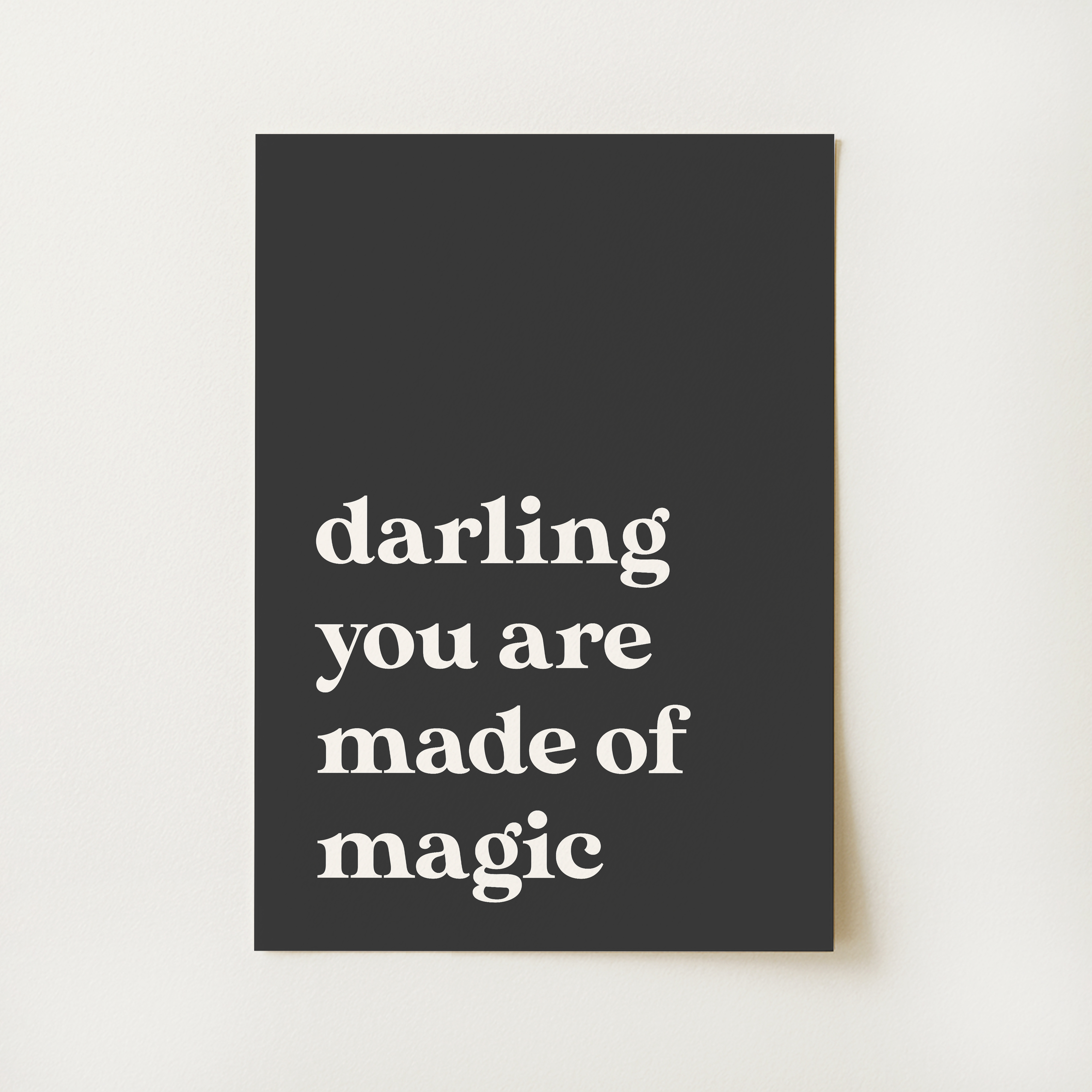 Magic Quote Print