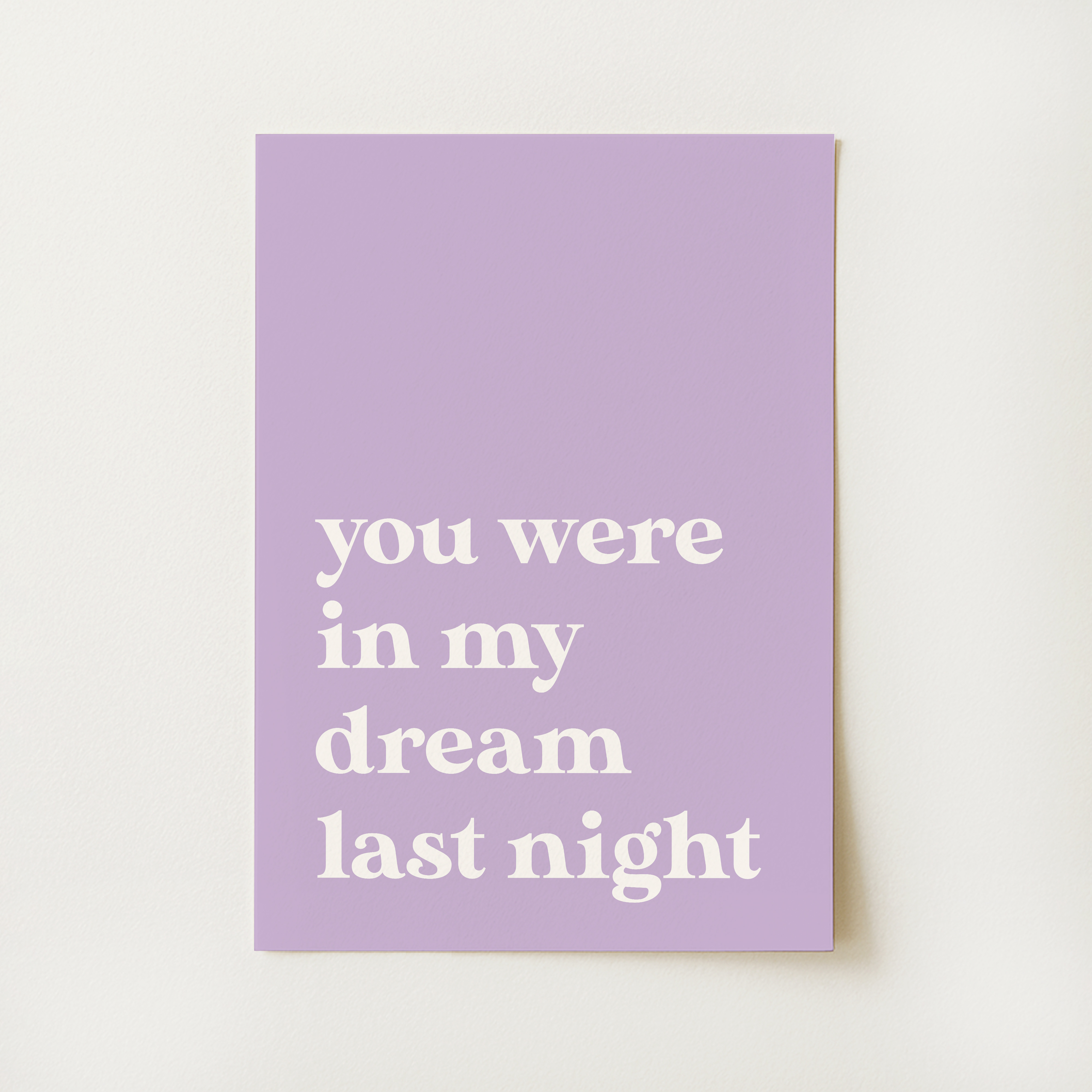 Dream Quote Print