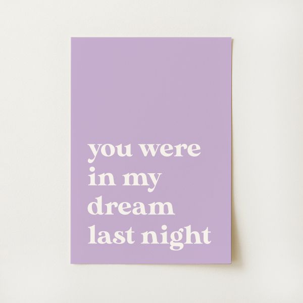 Dream Quote Print