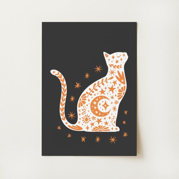 Magic Cat Print