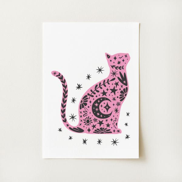 Magic Cat Print