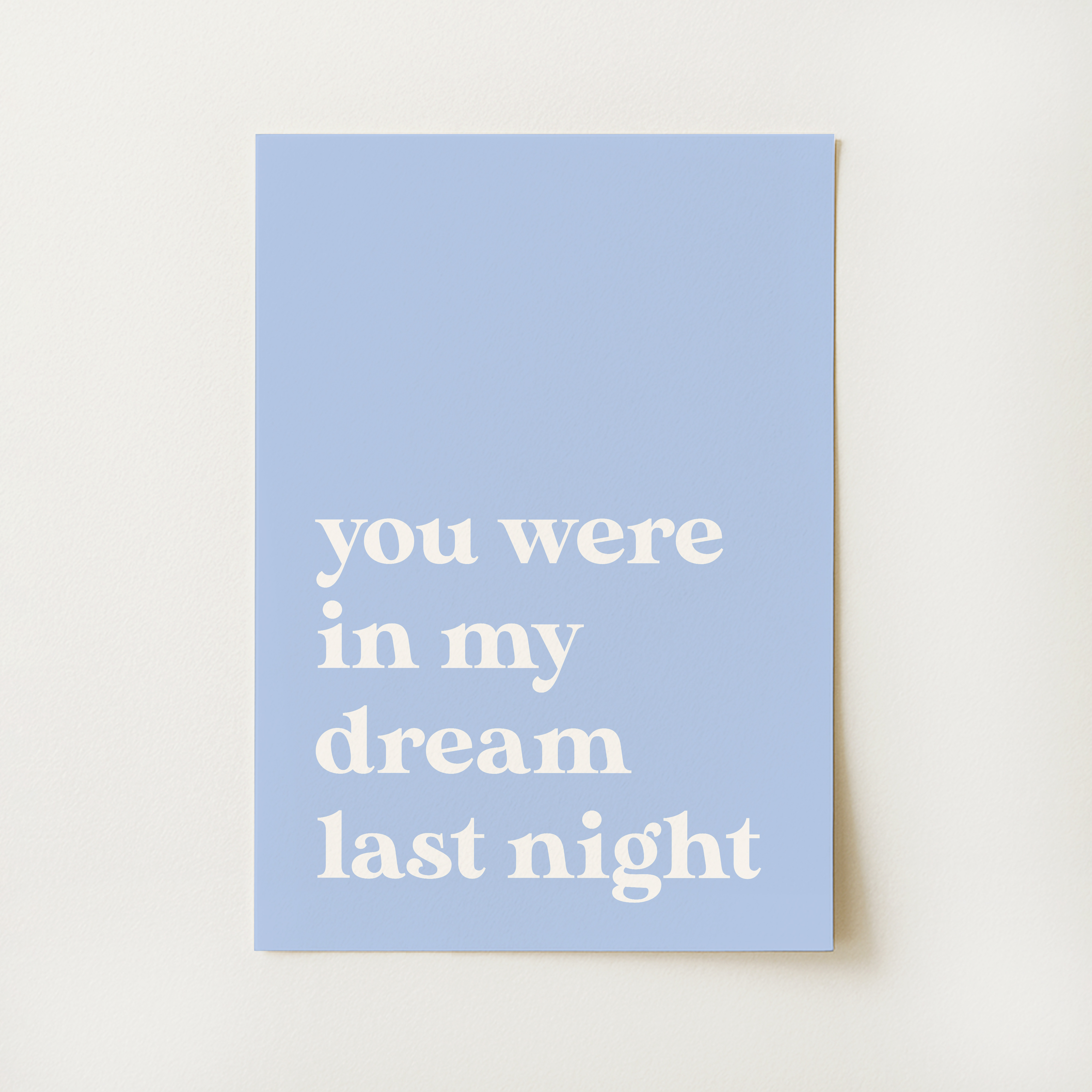 Dream Quote Print
