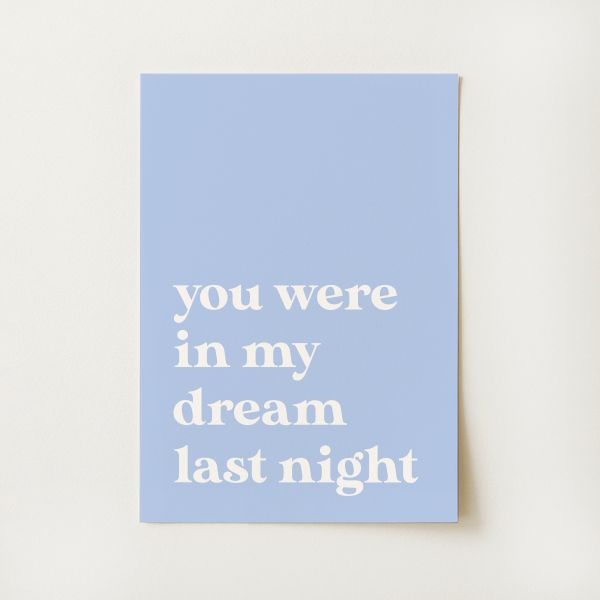 Dream Quote Print