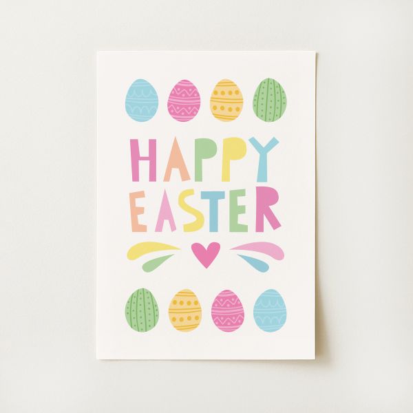 Happy Easter Print