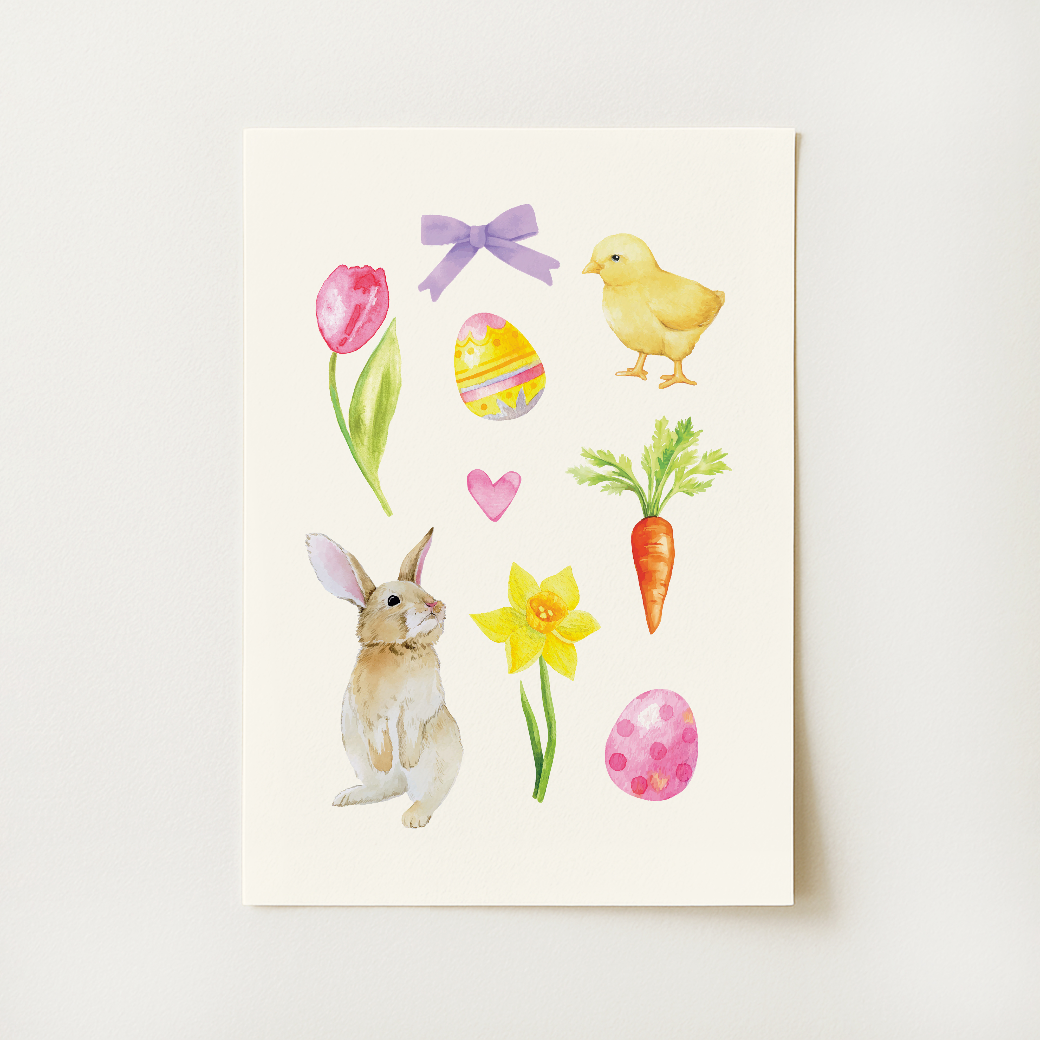 Watercolor Easter Print